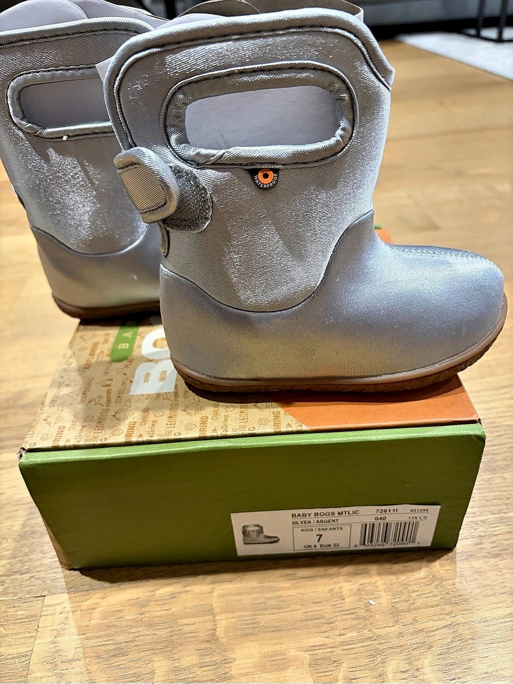 Bogs Classic Metallic Boots Girls US 7